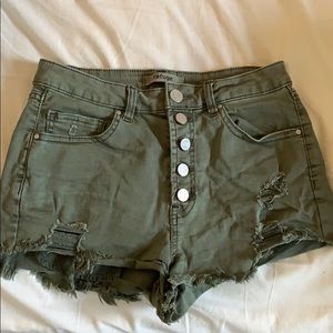 High Rise Cheeky Shorts